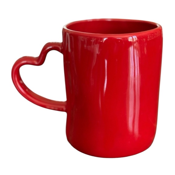Red Love Rae Dunn with Heart Handle - Picture 2 of 4